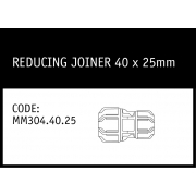 Marley Philmac Reducing Joiner 40 x 25mm - MM304.40.25